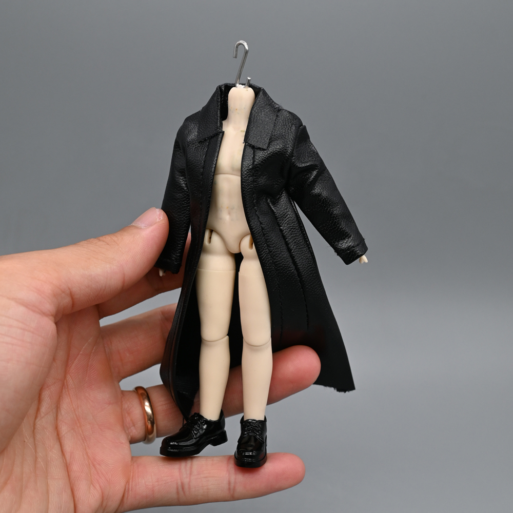 12分长款风衣bjd阿巳2素体风衣