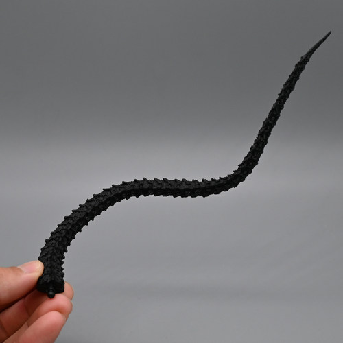 1/12兵人武器配件可动黑色尾巴