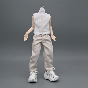 8分扎克事件北冥体裤子休闲西裤娃衣娃鞋配件bjd素体老爹鞋轮胎鞋