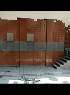 1/12兵人配件墙砖shf背景6寸机娘人偶模型手办figma场景道具改件