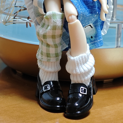 1/6分兵人jk制服鞋皮鞋小布娃鞋