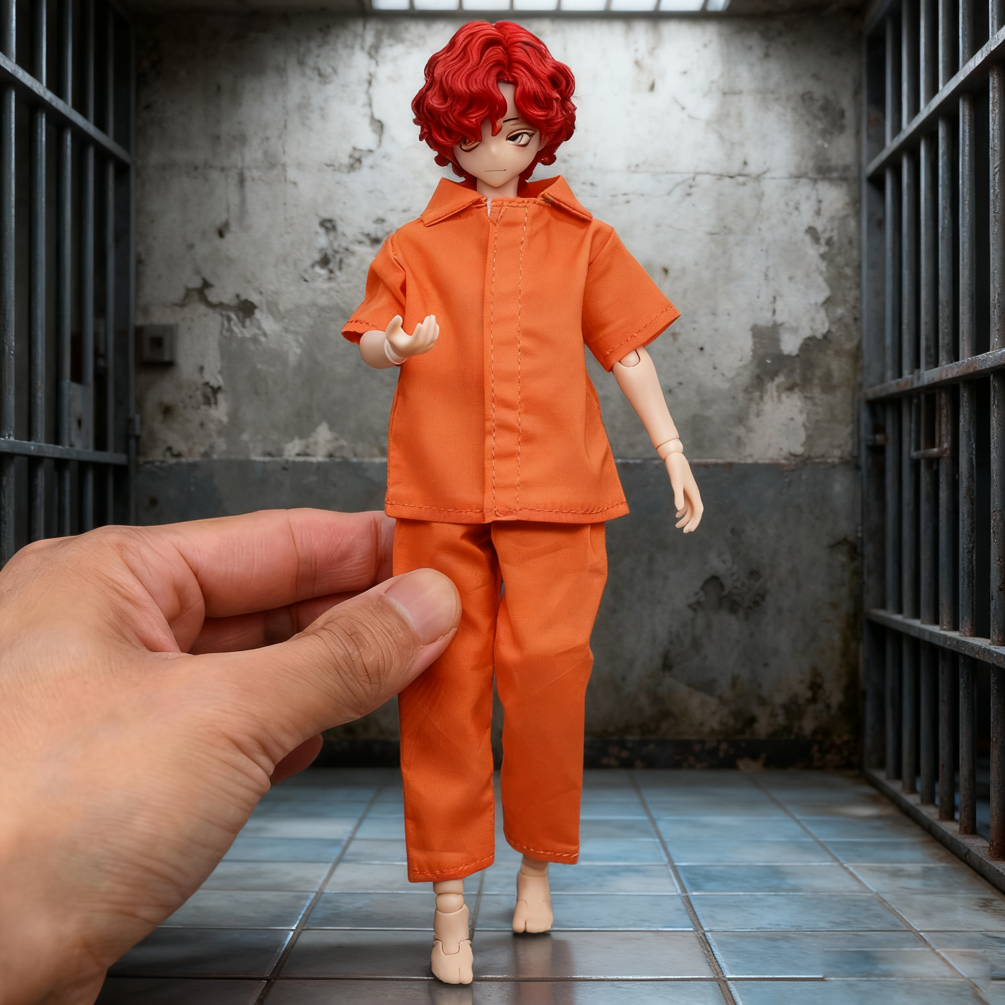 12分西西里往事阿巳3.0犯人囚服