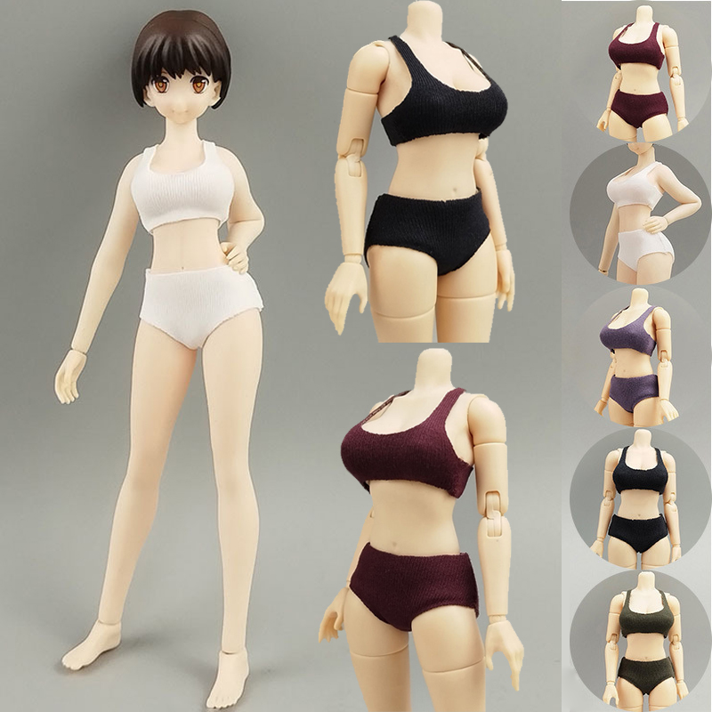 1/12兵人素体衣服运动内衣内裤