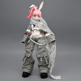 大12分阿巳3明月北冥体邦倪兔气象星语辣妹废土风娃衣bjd素体衣服