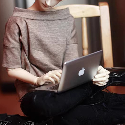 娃用拍照道具笔记本电脑镜子模型