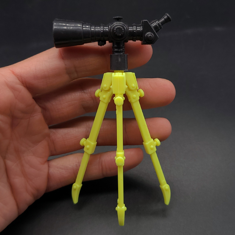 1/12兵人场景配件figma天文望远镜6寸shf可动人偶dam素体手办模型 - 封面