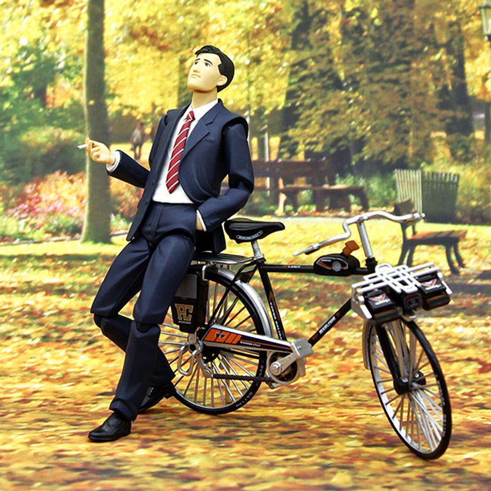 散货丸石自行车模型1/12兵人配件