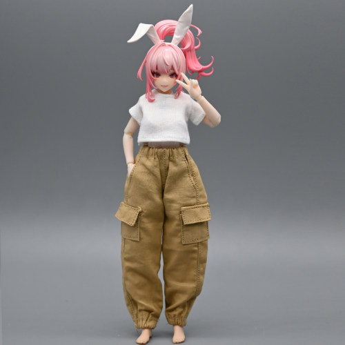 1/12兵人衣服配件机娘女素体长裤
