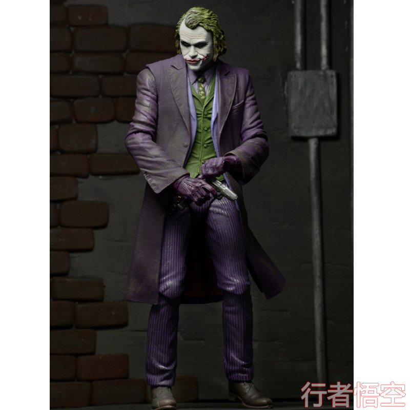 dc电影蝙蝠侠黑暗骑士崛起2019小丑希斯莱杰可动人偶手办模型玩具