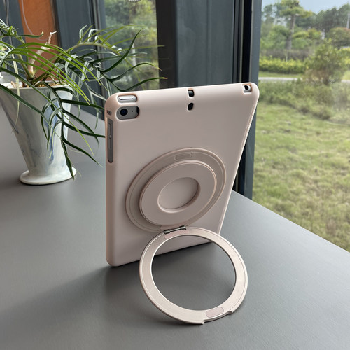 适用ipadPro平板保护套11寸tpu粉色A2377/A2460硅胶A2301金属磁吸支架A2759全包A2435旋转A2761/A2762防摔壳