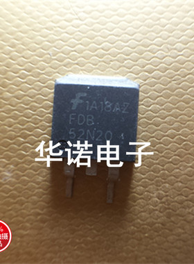 FDB52N20TM - 场效应管 MOSFET N沟道 200V 52A TO-263