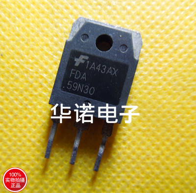 原装进口拆机 FDA59N30 59N30 TO-247 59A 300V MOS场效应管