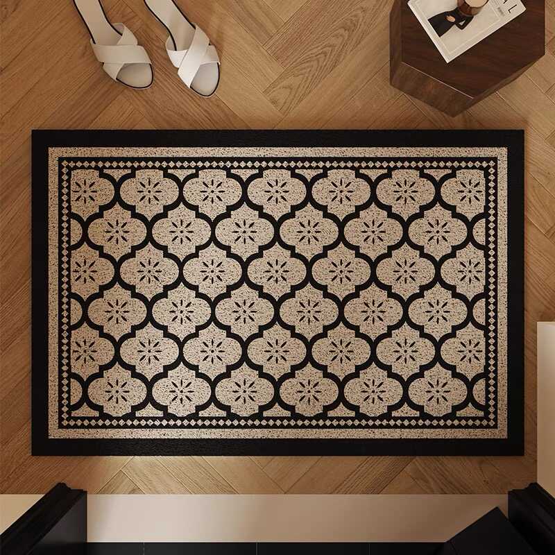 中古入户门地垫进门门口脚垫丝圈地毯可裁剪玄关防滑耐脏除尘地垫