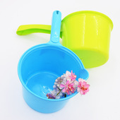 水勺水舀水瓢彩色一元 店地摊高桶塑料水舀家用大号加厚舀水 店两元