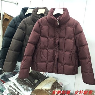 鑫云8325专柜冬季新款时尚立领休闲小款石墨烯棉衣棉袄外套女