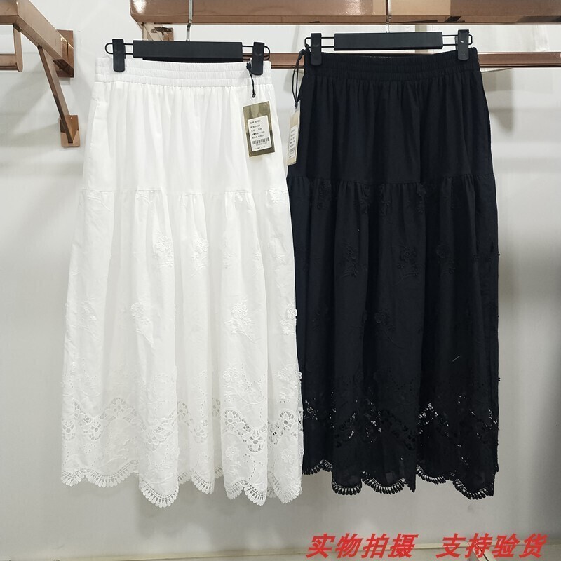 身裙女中长款显瘦大摆伞裙2