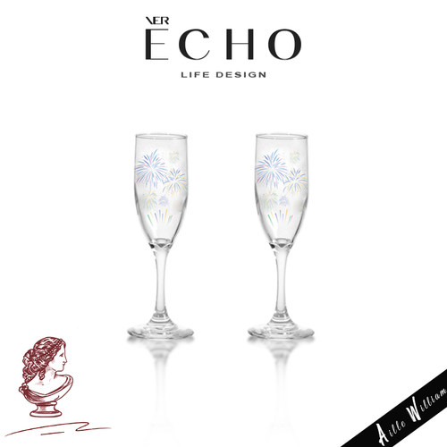 ECHO北欧玻璃香槟杯起泡酒酒具