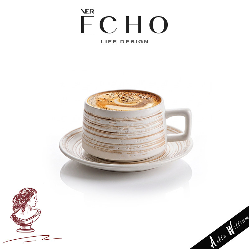 ECHO艺术感陶瓷咖啡杯家用拿铁杯