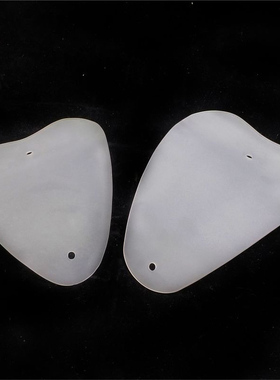 定制花瓣玻璃灯具配件磨砂白色花形灯片双孔遮光灯板叶片装饰挂件