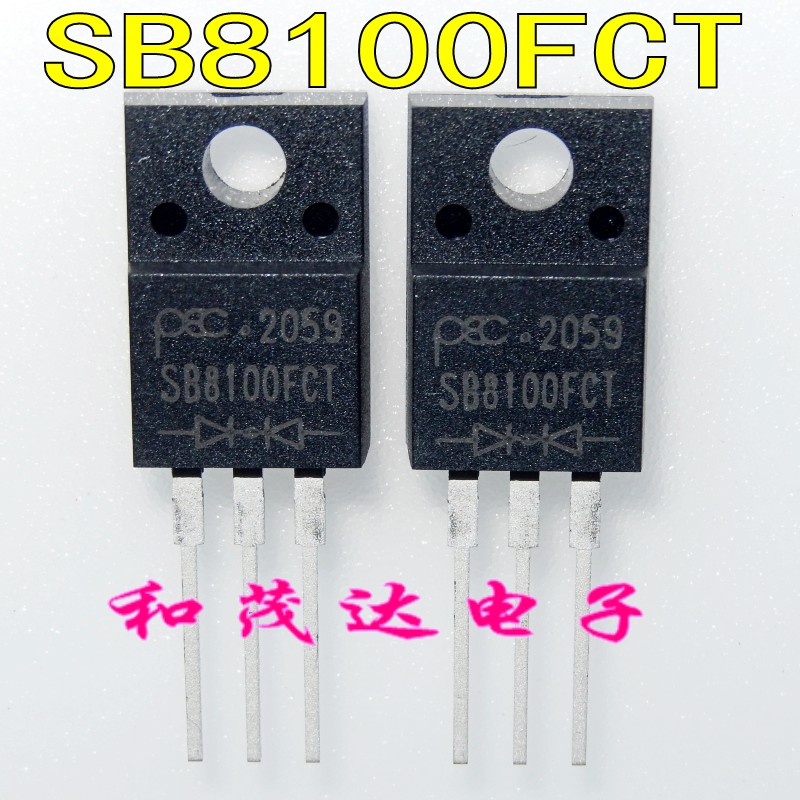 SB10100FCT 直插TO-220F塑封 肖特基二极管100V10A 全新 可直拍图片