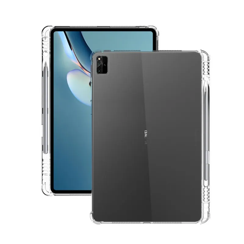 适用华为MatePad-11平板保护套畅享2/荣耀6/7/X6/T10/T10S笔槽TPU