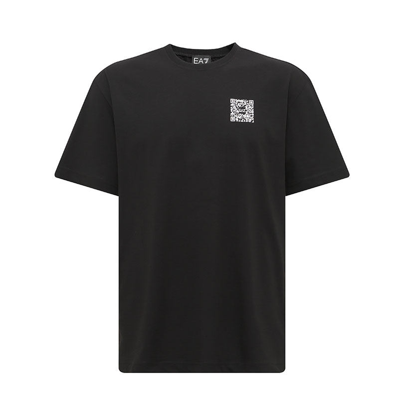 ARMANI/阿玛尼EA7系列时尚圆领短袖T恤纯色男士上衣国际大牌奢品