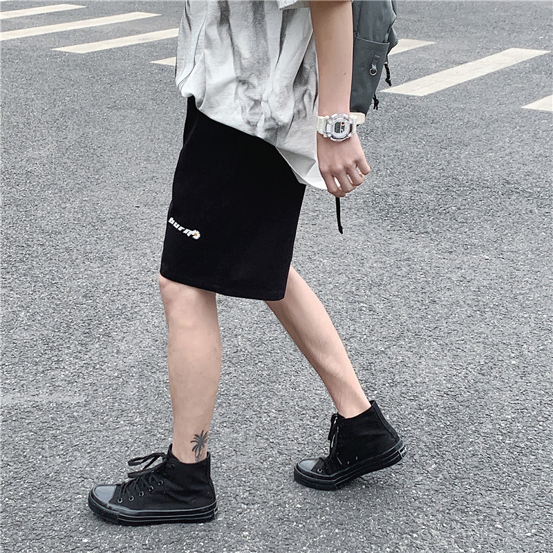 Summer new straight casual shorts men's casual Capris