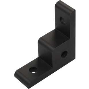 红锣3030板材固定角码铝型材2020地脚轮子连接件4040亚克力固定块