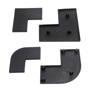 1530堵头6630装饰盖8840圆角20R直角30R 40R端面盖板25端盖60120