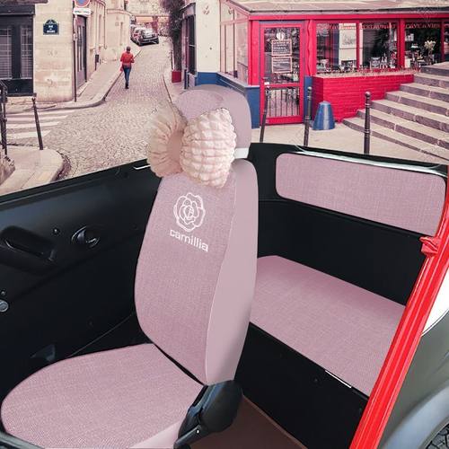 盛昊w1柠萌米丽Plus乔治MINI卡迪T8龙猫F1F8F9电动三轮四轮车座套