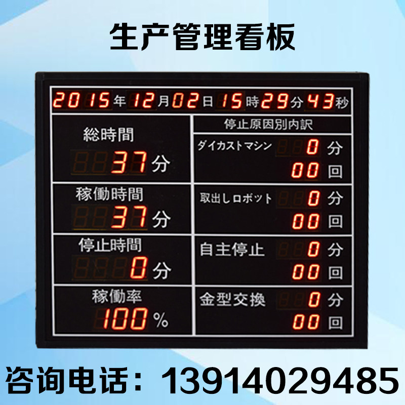 冲压模拟量计数器电子看板包邮
