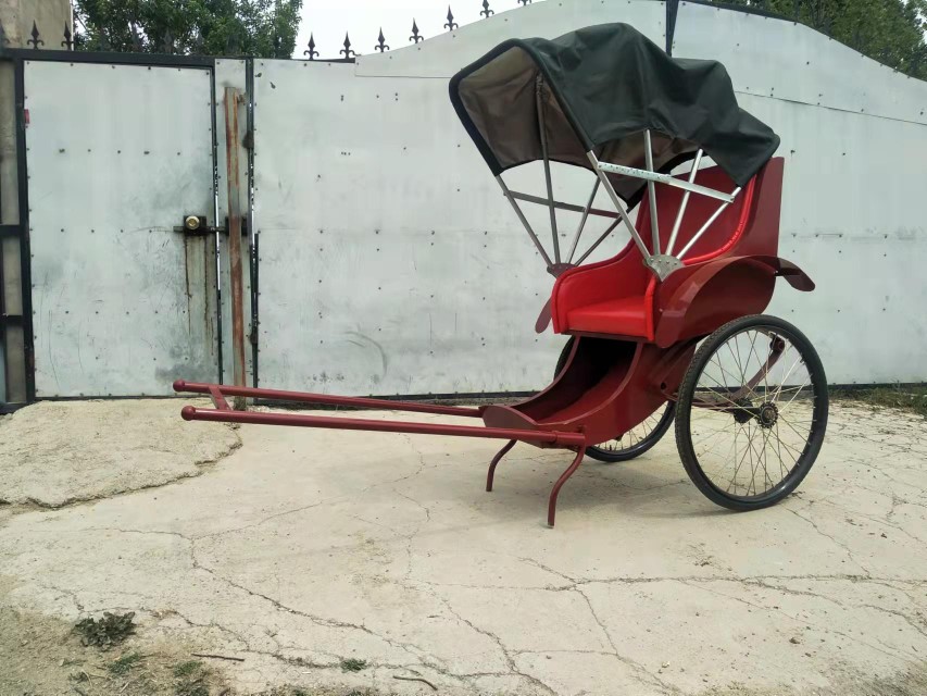 出售可拉复古老上海仿古人力黄包车舞台道具景区拉客旅游观光