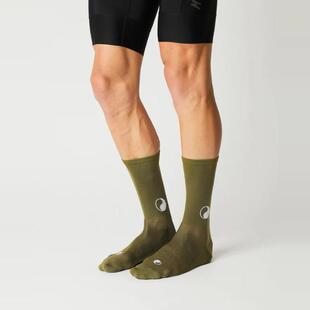 德国FINGERSCROSSED骑行袜子太极绿男女款