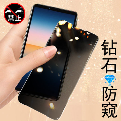索尼10iii/10iv防窥钢化膜隐私