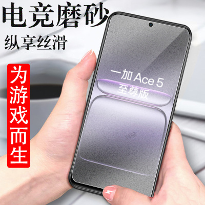 适用一加ace5至尊版plc110磨砂膜