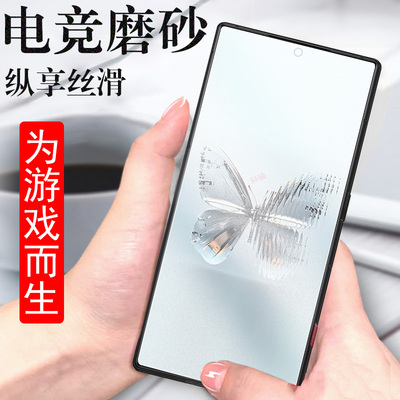 红魔10pro钢化膜10pro十磨砂nx789j努比亚10spro游戏电竞spr0+保护p10手机por刚化1opro全包sp加pr0玻璃10p屏