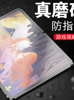 适用荣耀平板10柔光版磨砂膜hey3一w00钢化膜hey3w00电脑honor保护pad屏幕12.1寸honorpad1012.1华为1o模121