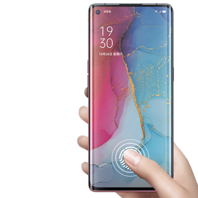 适用于opporeno3pro水凝膜oppo人3pro手机曲面reno3水滴opreno3p壳ren3水膜op30pr0opporone钢化opporen3por