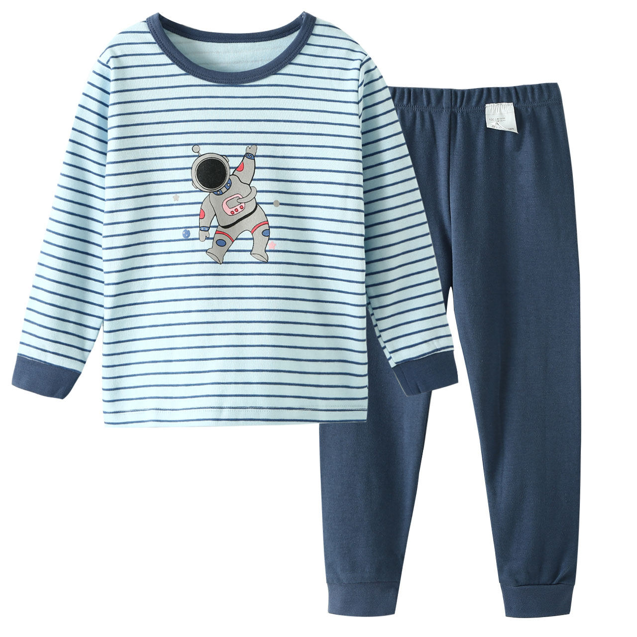 BOYS AUTUMN CLOTHES AUTUMN PANTS SUITS COTTON SWEATERS CHILDRENS UNDERWEAR PAJAMAS COTTON SPRING AND AUTUMN THIN WINTER BOYS HOME CLOTHES
