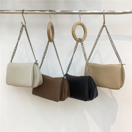 复古法式小众定制女士软皮手提包