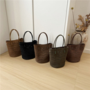 小脏柜 迷你菜篮子手拎包斜挎包 小号精致镂空手提包小众百搭时尚