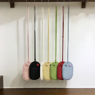 小脏柜 小众ins韩系可爱H家笑脸包包挂脖包迷你零钱卡包 2026新款