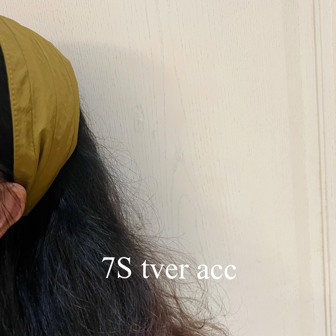 Tveracc韩国进口芥末黄绿宽阿豆设计感布艺发箍头箍发卡专柜款