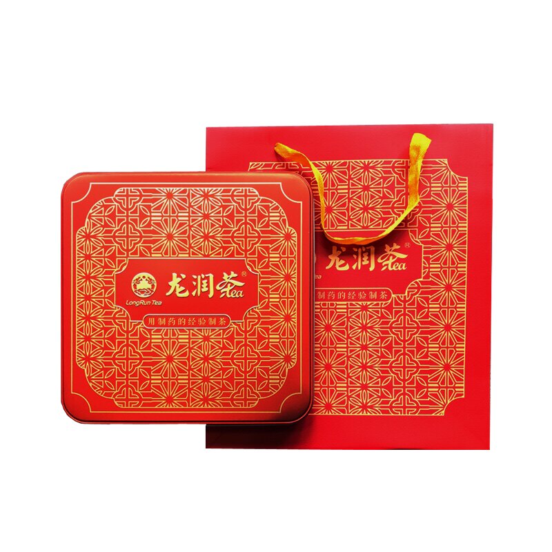 龙润茶和为贵单饼空礼盒普洱茶高端高档礼品盒空盒仅空盒带手提袋