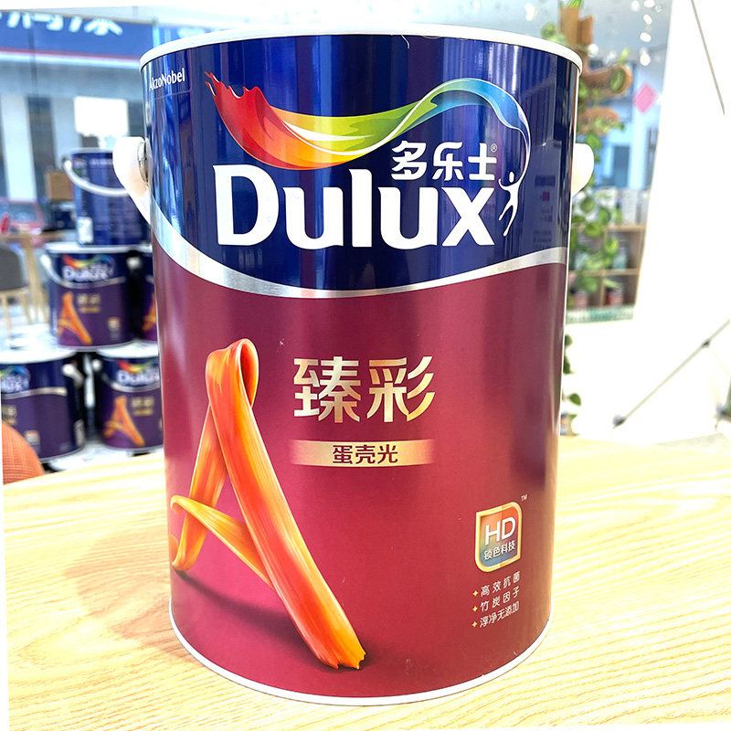 成都多乐士臻彩蛋壳光艺术小羊皮专业施工包工包料富森美家居