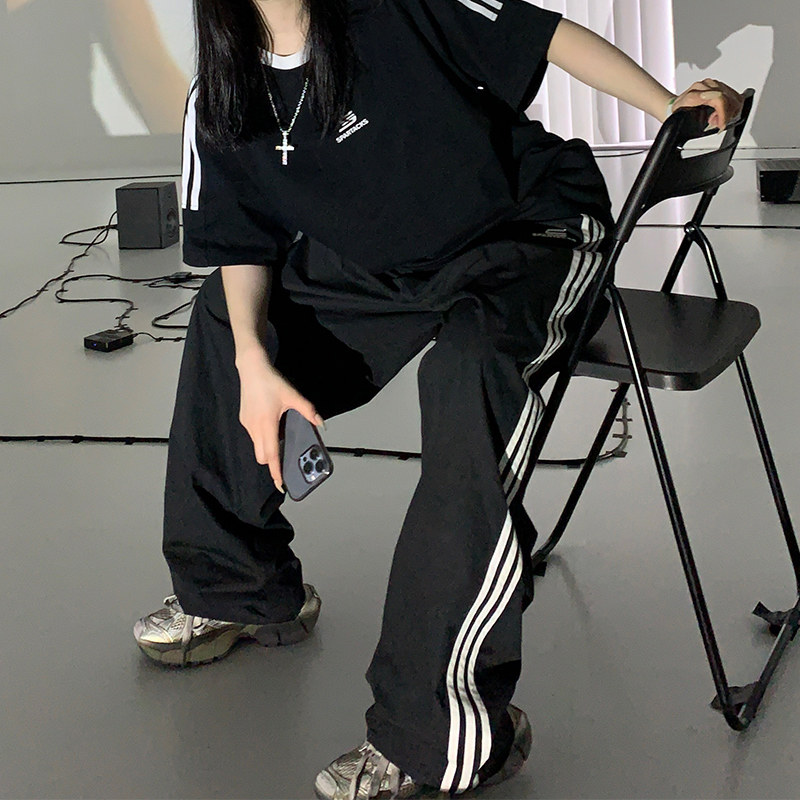 【百亿补贴直播间】SPARTACKS美式潮牌百搭运动套装情侣款