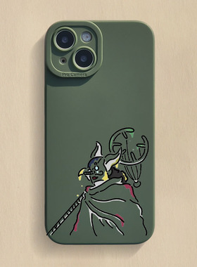 狙击王乌索普iPhone15Promax手机壳苹果14套13mini卡通网红112小众x高级感xr个性创意xsmax新款8plus适用7p男