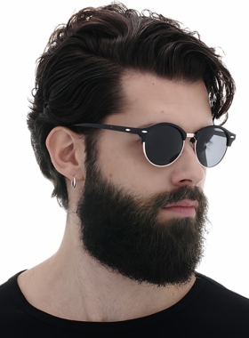 明星网红同款潮人偏光太阳镜男女