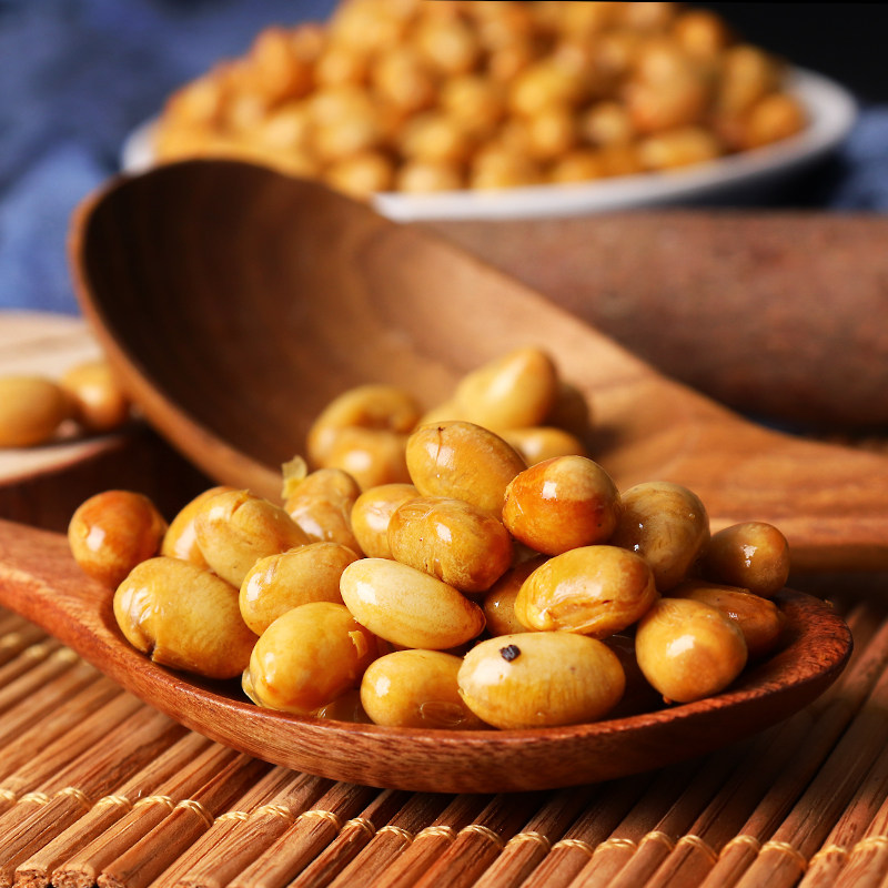 贵州酥黄豆 非生黄豆即食零食豆 香脆豆类美食小吃500*2包邮