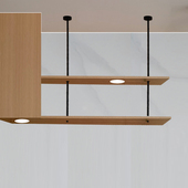 层板吊杆支撑杆悬空支架吊板吊柜吊架吊层板架置物架隔板五金挂杆